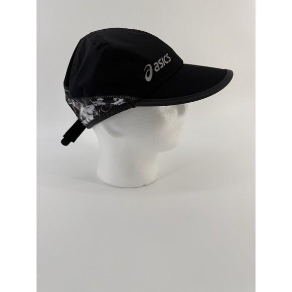 Asics Lite Show Cap  Performance Black pattern Running, Unisex Size OS - Picture 2 of 9